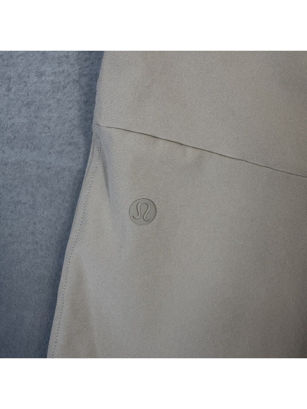 Lululemon ABC Jogger Pants Mens Medium Short Beige Raw Linen Warpstreme LM5AJMS - Picture 8 of 8